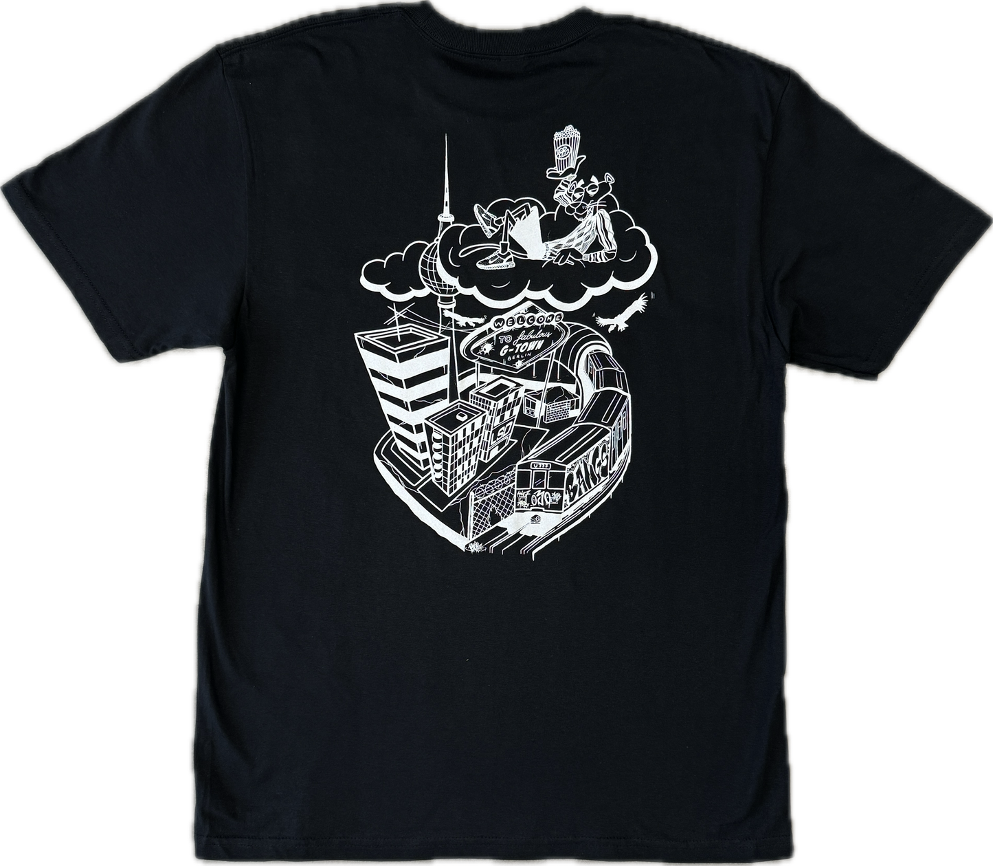 BANGS Panther T-Shirt black